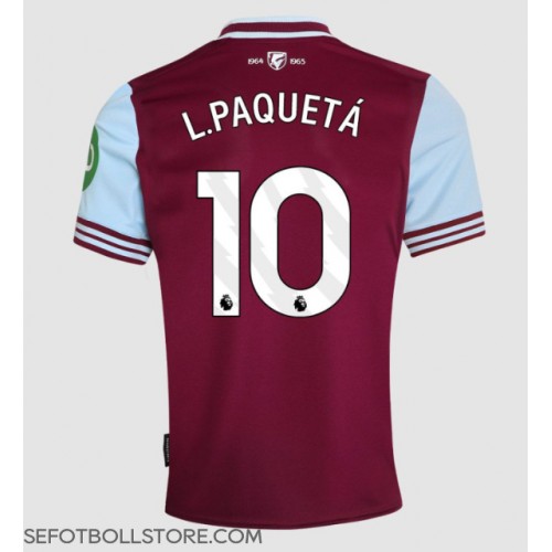 West Ham United Lucas Paqueta #10 Replika Hemmatröja 2024-25 Kortärmad